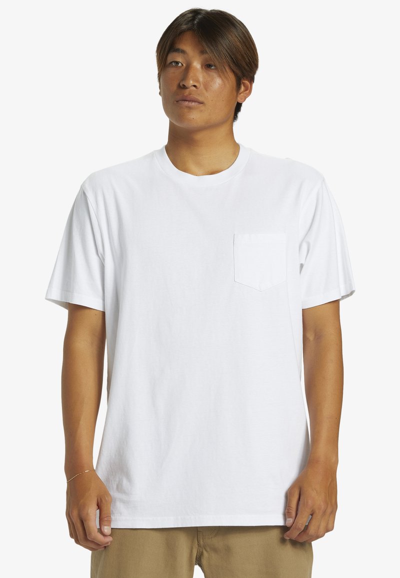 Quiksilver - SALTWATER-POCKET - T-shirts basic - off white, Forstør