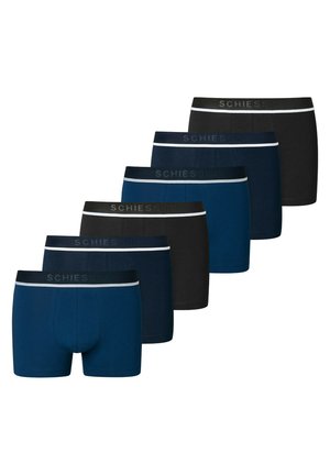 Schiesser 6ER PACK  - Panties - schwarz / blau