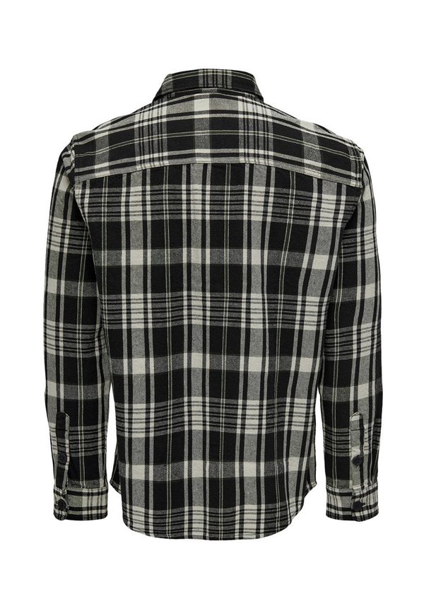 ONSMILO OVR CTN CHECK LS NOOS - Shirt4