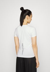 EA7 Emporio Armani Triko s potiskem - white/black