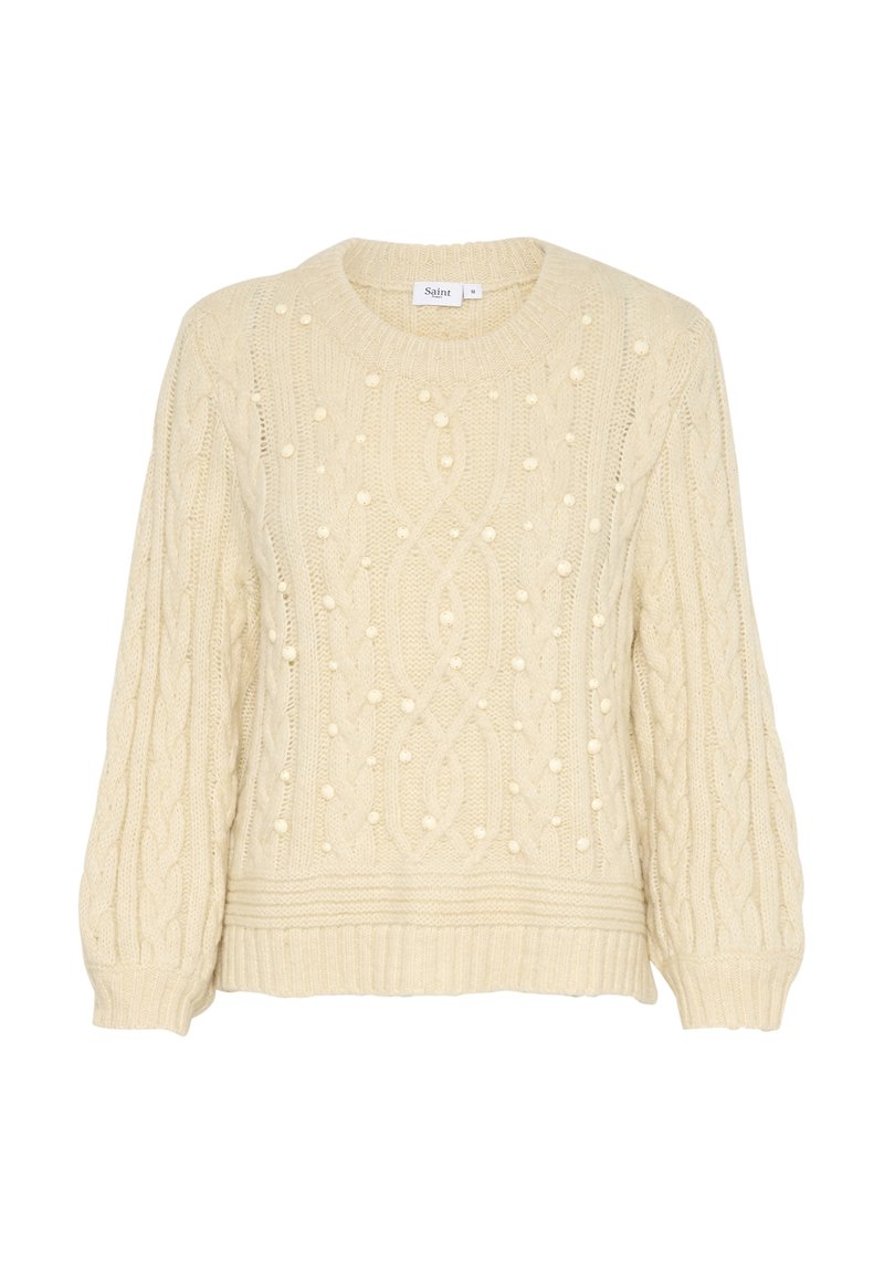 Saint Tropez Trui beige mêleerd Saint Tropez Trui beige mêleerd