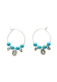 Next CHARM HOOP - Pendientes - turquoise blue