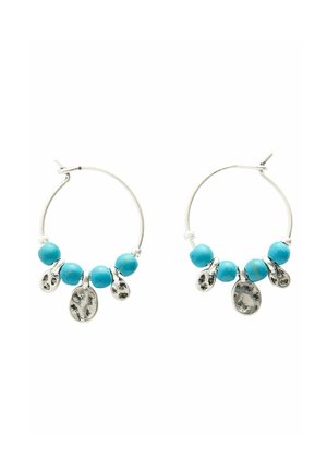 CHARM HOOP - Korvakorut - turquoise blue
