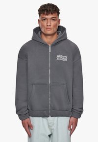 Dropsize HEAVY MIRRORED LOGO  - Sweatjakke - grey