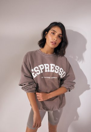 Next Sportinis megztinis - chocolate brown espresso