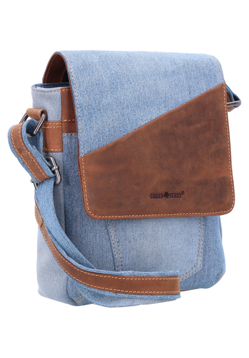 Damen Handtaschen | Greenburry VINTAGE Umhängetasche blue/blau - BB50622 Damen Handtaschen | Greenburry VINTAGE Umhängetasche blue/blau - BB50622