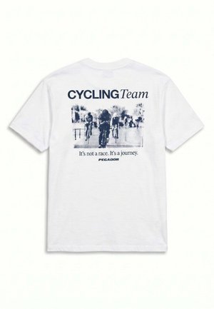 Pegador, PEGADOR RELAXED T-SHIRT BERN - Print T-shirt - weiß