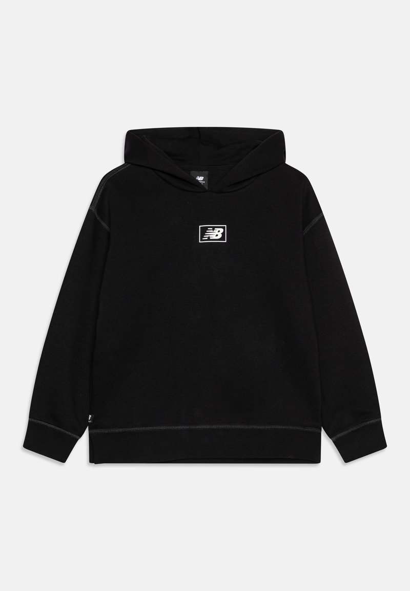 New Balance - ESSENTIALS BRUSHED BACK HOODIE - Kapuzenpullover - black, Vergrößern