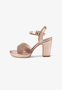 Queen Helena Sandalen met hoge hak - oro/goudkleurig Queen Helena Sandalen met hoge hak - oro/goudkleurig