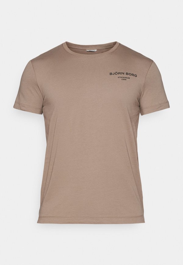 ESSENTIAL - Basic T-shirt - walnut4