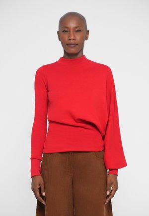 SLOUCHED SLEEVE - Camisola - red