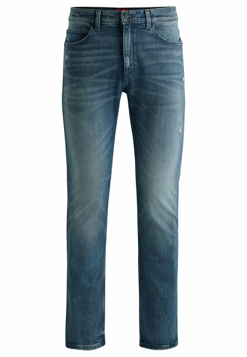 HUGO Slim fit jeans blauw