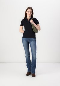 Tommy Hilfiger SLIM SCRIPT  - Polo - desert sky