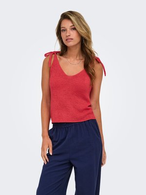 ONLY, Knitted ONLSUNNY Knitted - Topp - poinsettia