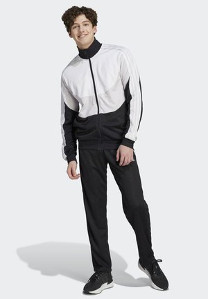 adidas Performance COLORBLOCK - Chándal - black/grey one/white