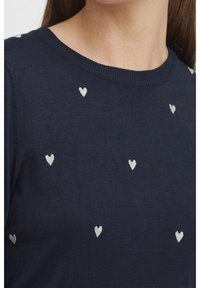 ICHI Pullover - dark blue