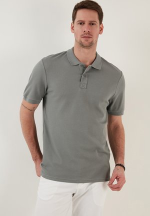 Buratti Polo shirt - light grey