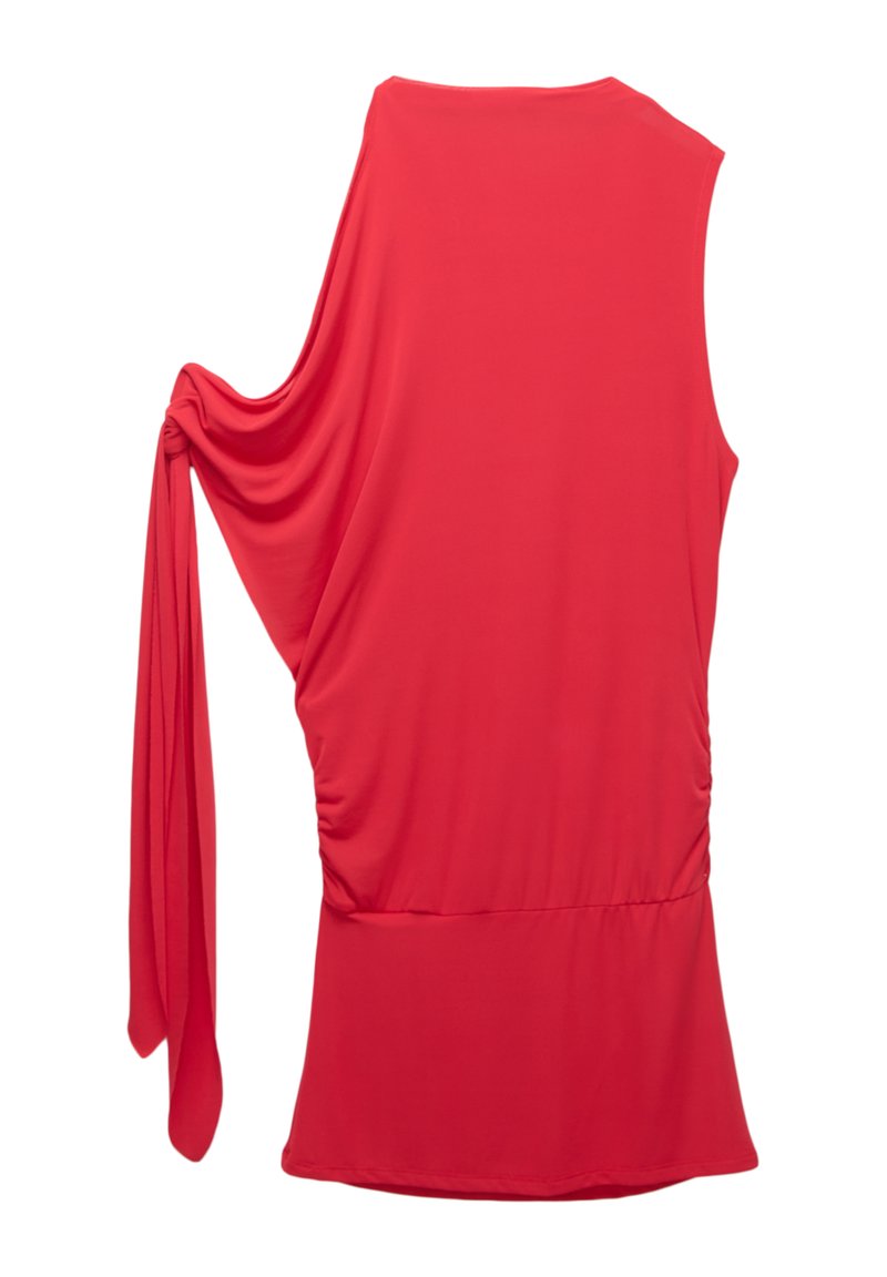 PULL&BEAR Jurk rood