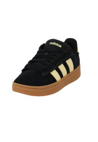 adidas Originals GRAND COURT ALPHA - Sneakers basse - black yellow gum