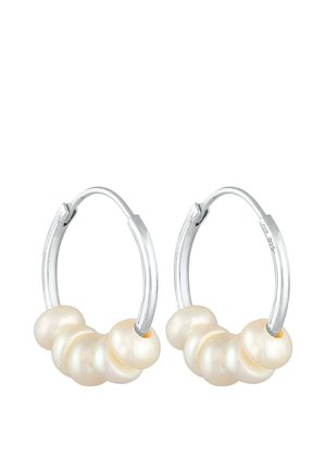 Elli HOOPS MINIMAL DESIGN - Auskarai - silber