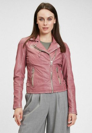 PGG S22 LABAGV - Leather jacket - cassis