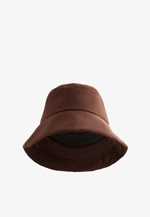 OYSHO, 10K WATERPROOF QUILTED BUCKET HAT - Chapeau - brown