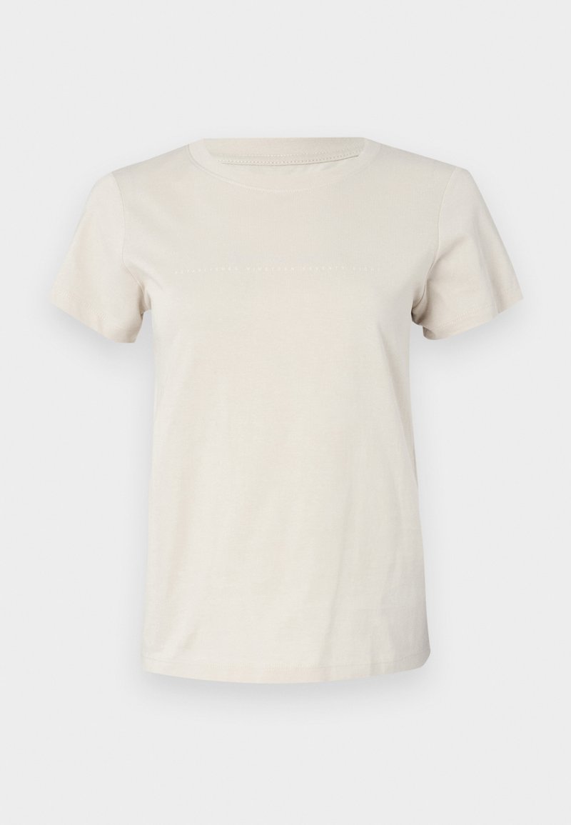 Calvin Klein Jeans T-shirt basic zandkleur Calvin Klein Jeans T-shirt basic zandkleur