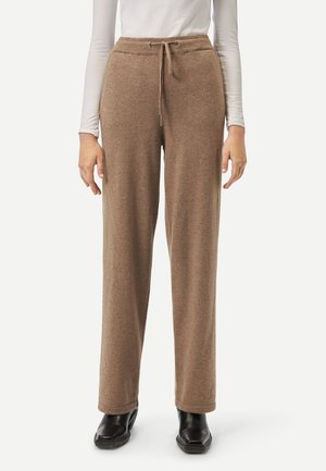 NATUR GERADE JOGGING AUS - Tygbyxor - Taupe