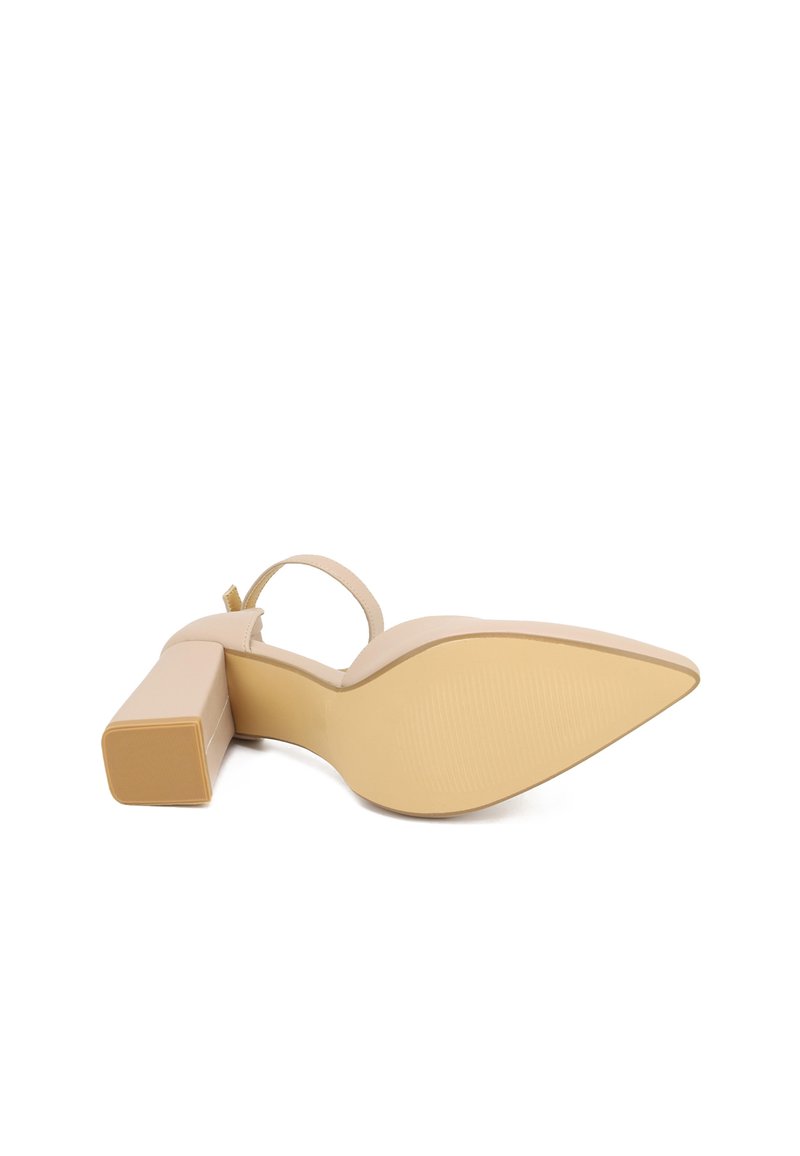 Scarpe Décolleté Slingback QUEEN HELENA - Tacco 8 Cm, Ecopelle, Eleganti E Comode, Colore K3689