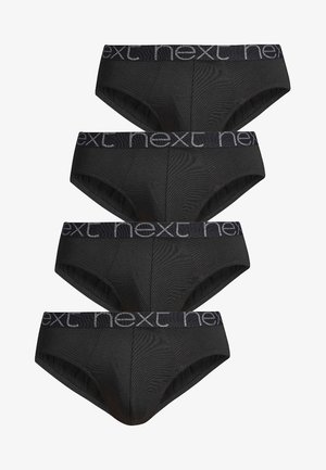 Next, 4 PACK - Slip - black