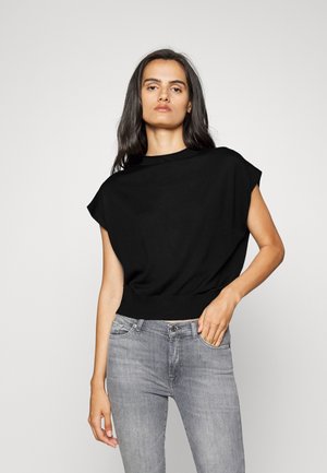 AMORY - Basic T-shirt - black