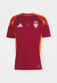 adidas Performance LATVIAN LFF HOME - Fodboldtrøjer - team burgundy
