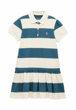 Tom Joule REGULAR FIT - ORLA SHORT SLEEVE POLO - Vestido informal - blue/white