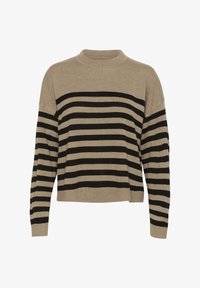 Selezionato, sand black stripe