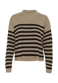 Džemperis - sand black stripe