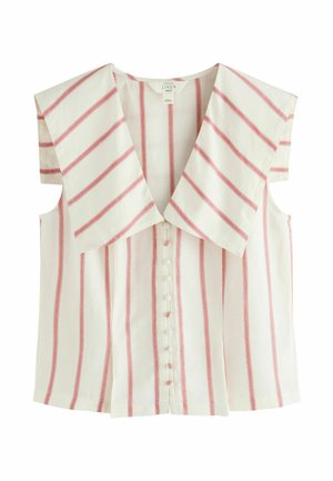 Weste - red white stripe