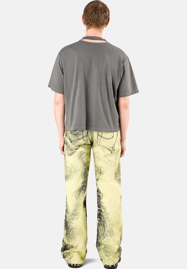 Relaxed fit jeans - pastel gelb2