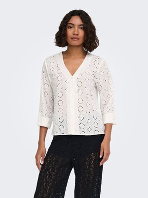 JDY, SHIRT JDYTALLIE SHIRT - Blouse - cloud dancer