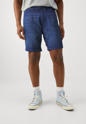 JJICHRIS JJLANE - Jeansshorts - blue denim