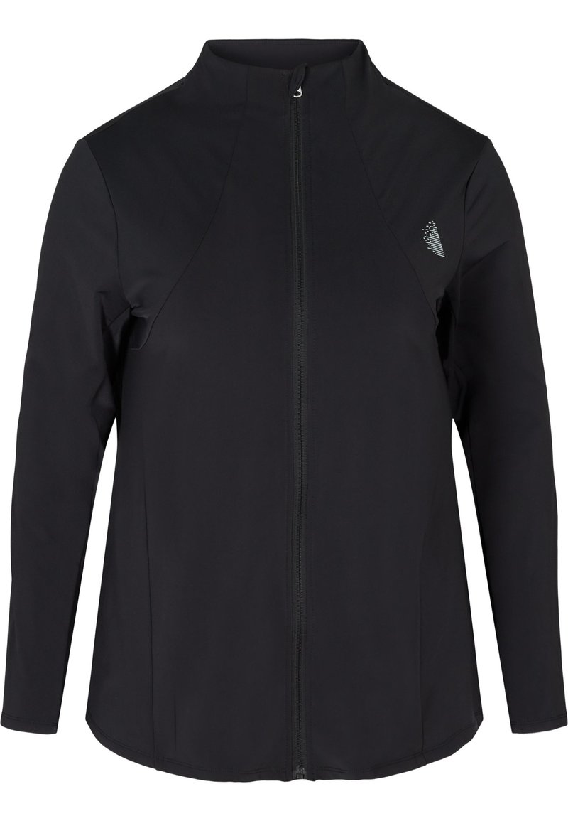 Damen Leichte Jacken | Active by Zizzi REFLECTIVE WITH POCKET Trainingsjacke black/schwarz - QV06061 Damen Leichte Jacken | Active by Zizzi REFLECTIVE WITH POCKET Trainingsjacke black/schwarz - QV06061