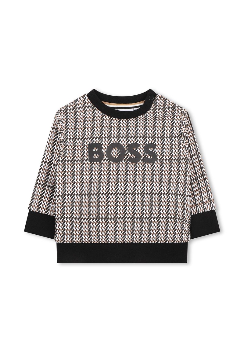 BOSS Kidswear Sweater zwart