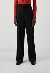 ONLY Tall ONLPEACH LIFE WIDE - Stoffhose - black