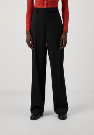 ONLY Tall ONLPEACH LIFE WIDE - Trousers - black