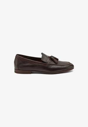 Frau Shoes LOAFERS WITH TASSEL - Scarpe senza lacci - brown