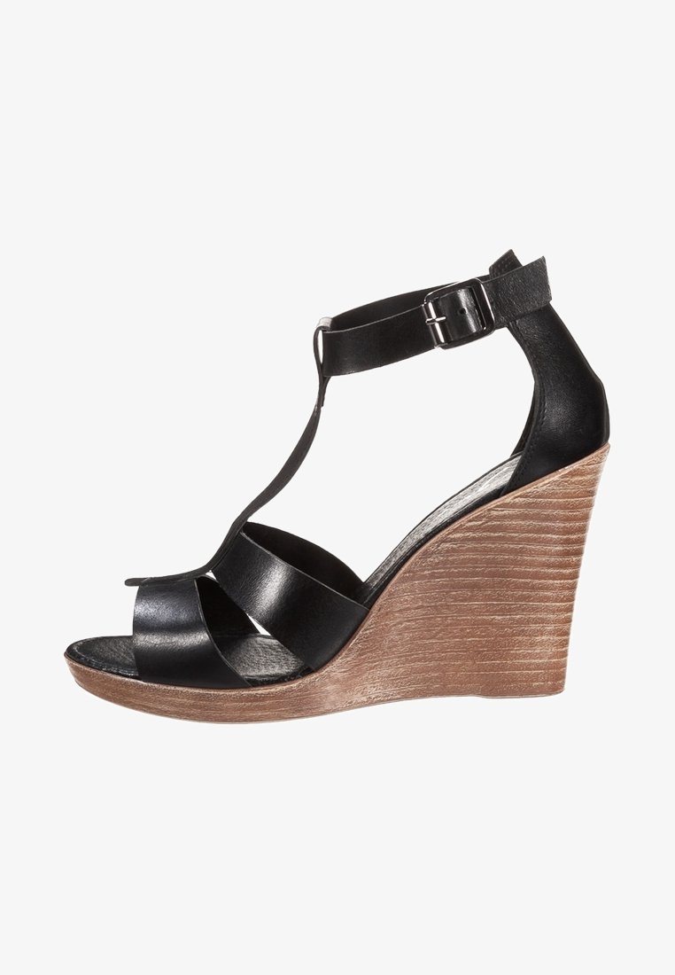 Zign Sandales à talons hauts - black