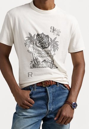 Print T-shirt - white