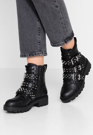Cowboy-/Bikerlaarsjes - black