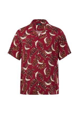Men Plus, Overhemd - burgundy red
