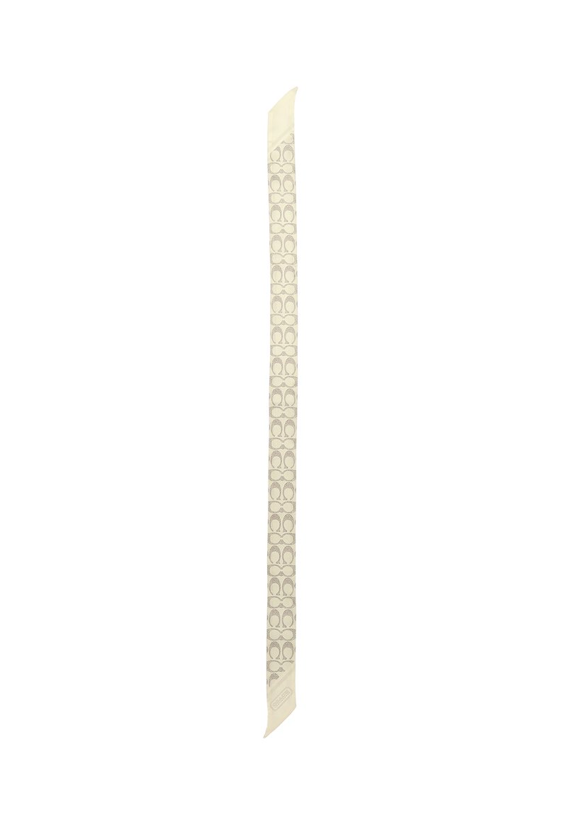 COACH SIGNATURE VINTAGE PRINTED - Scarf - off white