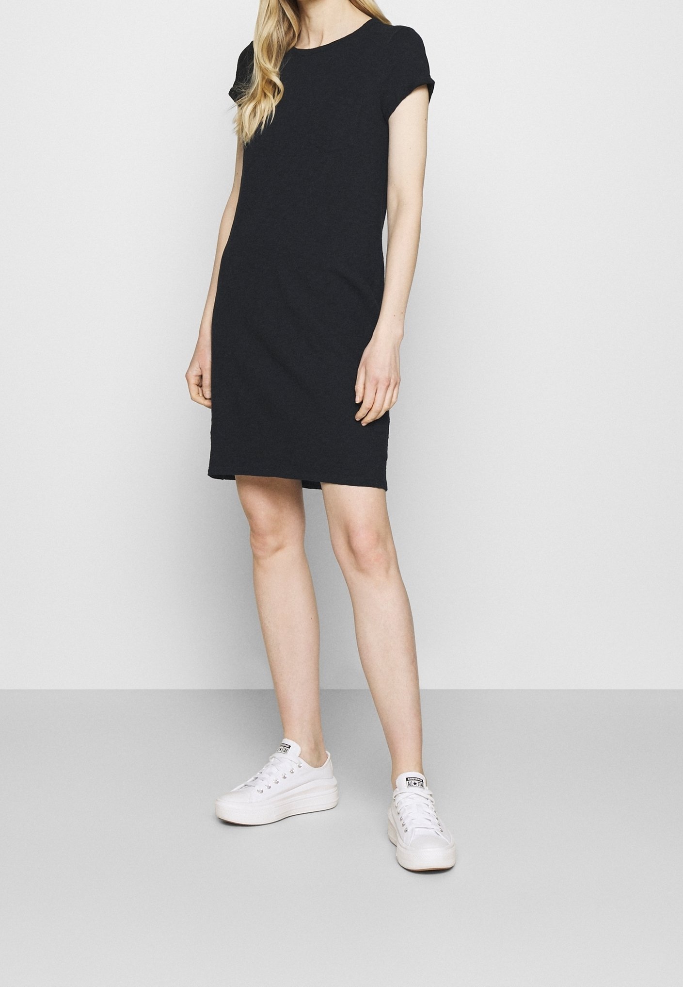 GAP Jersey dress - black - (Pre-owned) - Zalando.ie